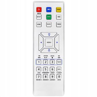 Controlo Remoto Dishiqing para Projetor Acer E-26191 H6517BD | Branco - 1