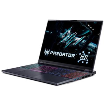 Computador Portátil Gaming Acer Predator PHN16-73-76MC | 16'' | Intel Core Ultra 7 255HX | GeForce RTX 5060 | 32 GB | SSD 1TB - 1