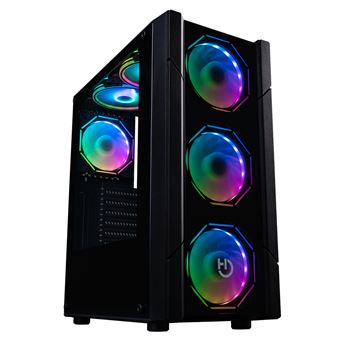 Caixa para Computador Hiditec V30 ARGB | Preto - 1