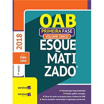 Oab Esquematizado. 1ª Fase - Volume Único - 1