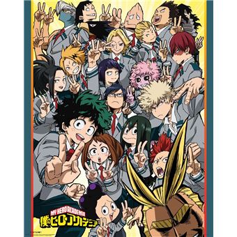 Poster em tubo GB Posters My Hero Academia School Compilation 40x50cm - 1