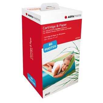 Papel Fotográfico AgfaPhoto AMOC80 | Branco - 1