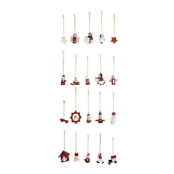 Conjunto 20 Ornamentos de Natal Posiwio 591355000449 - 1