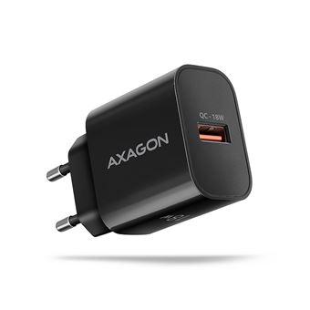 Carregador de Dispositivos Móveis Axagon ACU-QC18 | Preto - 1
