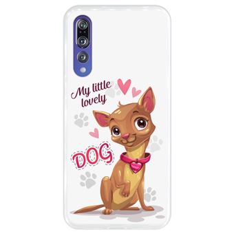 Capa Hapdey para Huawei P20 Pro - P20 Plus Design Cão Bebé Adorável em Silicone Flexível e TPU