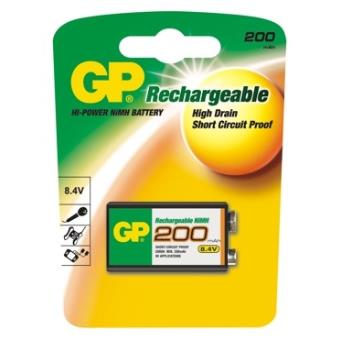 GP Batteries B0852 Níquel-hidreto metálico 200mAh 8.4V Multi cor - 1
