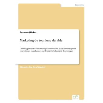 Marketing Du Tourisme Durable - Paperback / softback - 1998 - 1