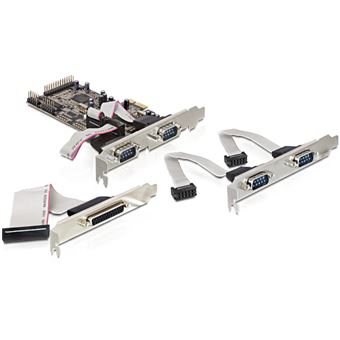 Placa/adaptador de Interface DeLOCK PCI Express card 4 x serial, 1x parallel - 1