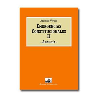 Emergencias constitucionales II. Amnistía - 1