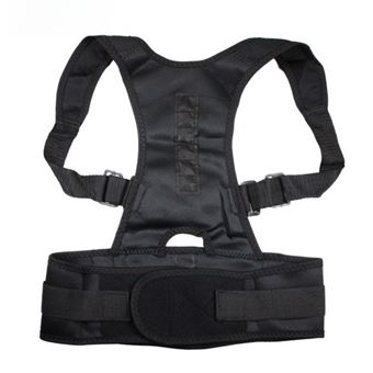 Corretor de Postura Adaptável CO-Phénix | Preto | XL - 1