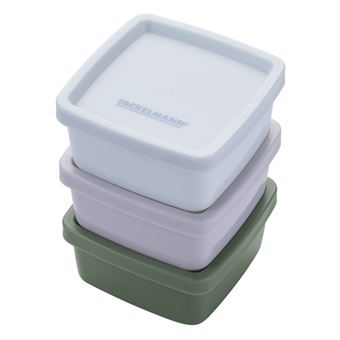 Conjunto de Lancheira Fackelmann 26924 | Bege, Verde, Cinzento, Azul claro - 1