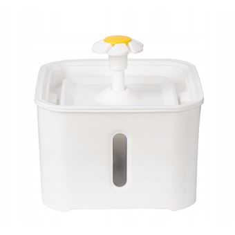 Dispensador de Água Inteligente MYC para Animais de Estimação | Circulação Automática | Filtro - Branco - 1