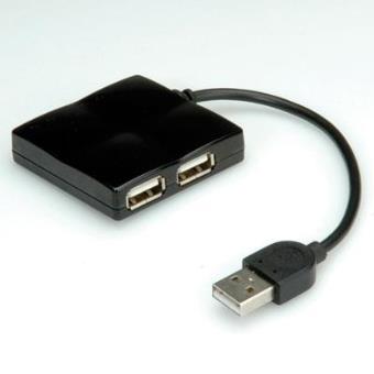 Value USB 2.0 Notebook Hub 4-ports - 1