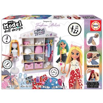 Jogo Educa My Model Doll Design Fashion Atelier 19350 - 1