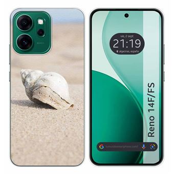 Capa Tumundosmartphone de silicone para Oppo Reno 14 F / 14F 5G - 1