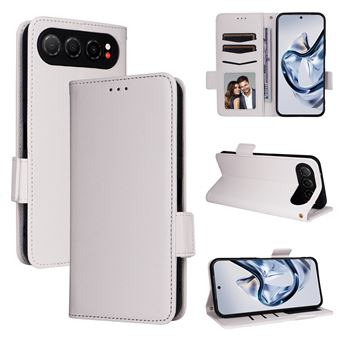Capa FOXDOCK para ZTE Nubia Air 5G | Prova de Choque | Magnética| TPU | Suporte para Cartão | Branco - 1
