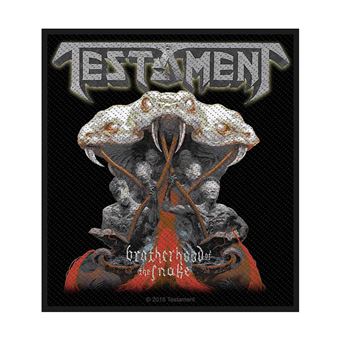 Emblema Rock Off Testament | Brotherhood Of The Snake| Patch - 1