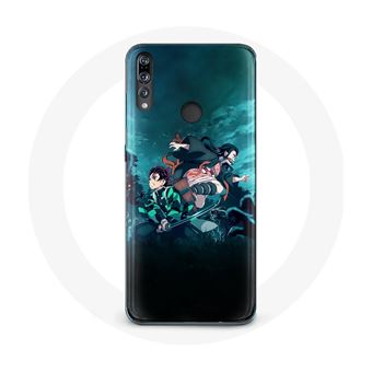 Funda Para Wiko View 4 Lite Cokitec - Diseño Demon Slayer, TPU Negro, Protección Contra Golpes
