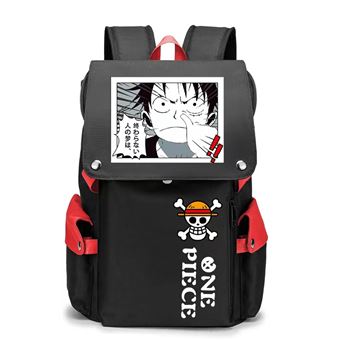 Mochila Escolar DreamWorks | One Piece | 34 x 21 x 48 cm | Preto 2248 - 1