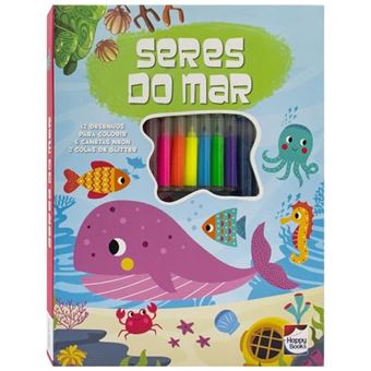 Meu Adorável Superkit De Colorir: Seres Do Mar - 1