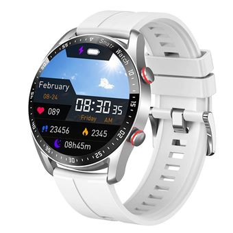 Smartwatch CHRONUS | Bluetooth | Monitor de Saúde | 1,3 " | Prata - 1