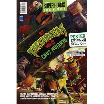 Superpôster Mundo Dos Super-Heróis - Tartarugas Ninja Caos Mutante - 1