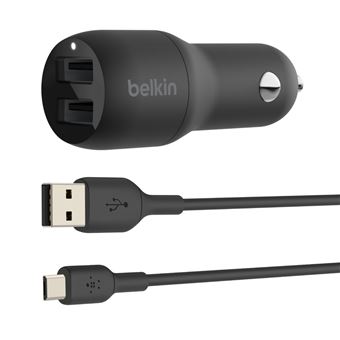 Carregador de Dispositivos Móveis Belkin CCE002BT1MBK | Preto - 1