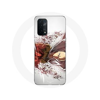 Capa Maniacase para Oppo A74 5G Saitama One Punch Man Anime - 1