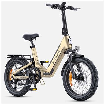 Bicicleta Elétrica Compacta ENGWE L20 3.0 BOOST | 250 W com um binário de 75 Nm | 13,5Ah | 648Wh | Ouro - 1