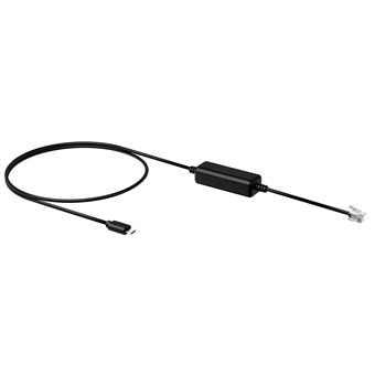 Adaptador de Interface Yealink EHS35 | Preto - 1