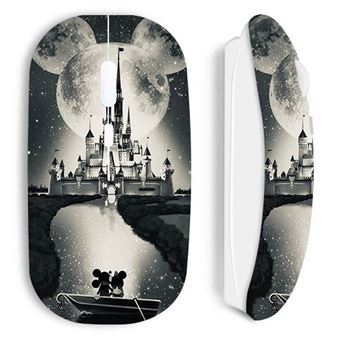 Rato Sem Fios Maniacase | branco Mickey e Minnie em desenho animado - 1