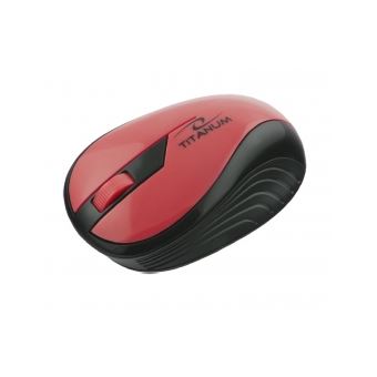 Rato Wireless Esperanza Titanum Wireless | 1000 DPI | Vermelho - 1