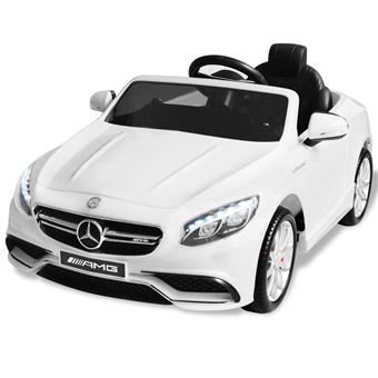 Carro de Passeio vidaXL Mercedes Benz AMG S63 Elétrico 6 V Branco - 1