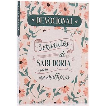 Devocional 3 Minutos De Sabedoria Para Mulheres Lettering - 1