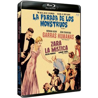 Freaks ( 1932) + The Unknown (1927) + The Mystic (1925) / La Parada de los Monstruos + Garras Humanas + Zara la Mística BD (Blu-ray) - 1