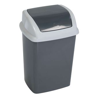 Cesto de Lixo MAUL 9520587 | Cinzento escuro, Branco - 1