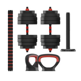 Haltere Ajustável Ksix BMANC01N40 | 40 kg | Vermelho - 1
