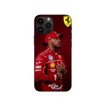 Capa Maniacase para Iphone 15 Pro Max | Lewis Hamilton - Papel de parede oficial da Ferrari - 1