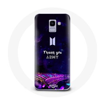 Capa Maniacase para Samsung Galaxy A8 2018 Bangtan Sonyeondan Concert Bts Army Bomb Lightstick - 1
