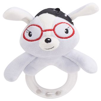 Chocalho de Peluche Kikka Boo Love Rome chico - 1