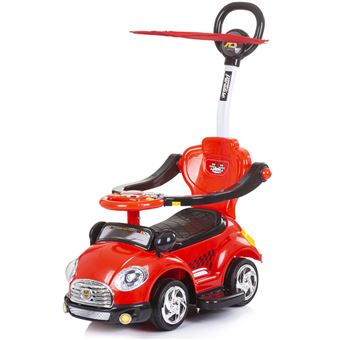 Carro com capota e pega Chipolino Super Car Red - 1