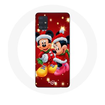 Capa Maniacase para Samsung Galaxy A71 Mickey Mouse eminnie Mouse O Dia de Natal - 1