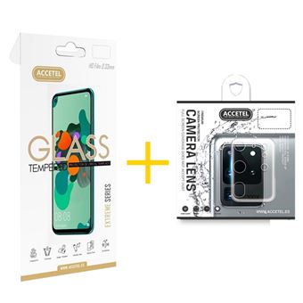 Pack Pelicula de Vidro Temperado 2.5D + Câmera Traseira Accetel para Samsung Galaxy S10 Lite - 1