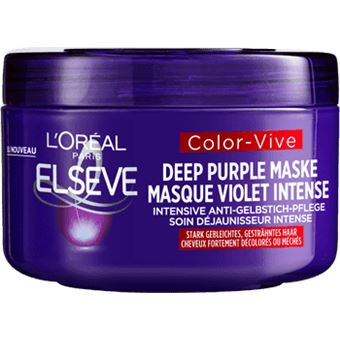 Máscara para O Cabelo LOréal Paris Elsève Deep Purple Maske 250ml - 1