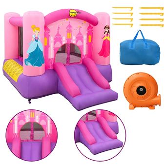 Insuflável com Escorrega Happy Hop 300x225x175 cm PVC - 1