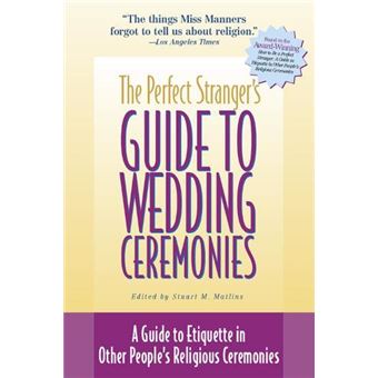 The Perfect Strangers Guide To Wedding Ceremonies By Jewish Lights Publishing - 1