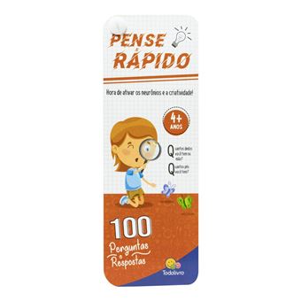 Pense Rápido: 4 Anos - 1