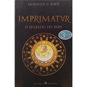 Imprimatur, o segredo do papa. [3.ª edição] - 1