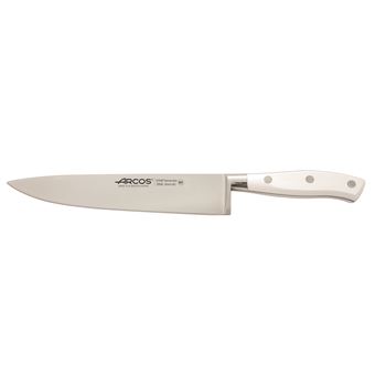 Faca Chef Arcos Riviera Blanc 233624 Nitrum Aço com Punho de Polyoxymethylene e Lâmina de 20 cm - 1