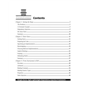 Google Guice - Agile Lightweight Dependency Injection Framework - Paperback - 2008 - 1